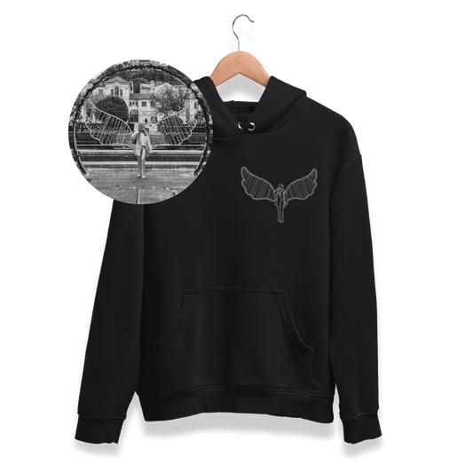 Custom Hoodie - Personalized Gift with Your Memories, Unique Artwork Design - Midnight Black